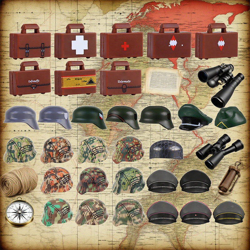 WW2 Military War Army Series A - огляд і ціна Lego Minifigure Holder