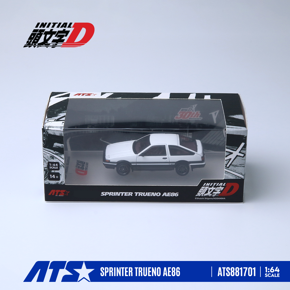 ATS 1:64 Sprinter Trueno AE86  - огляд і ціна Die Cast Car 1 64