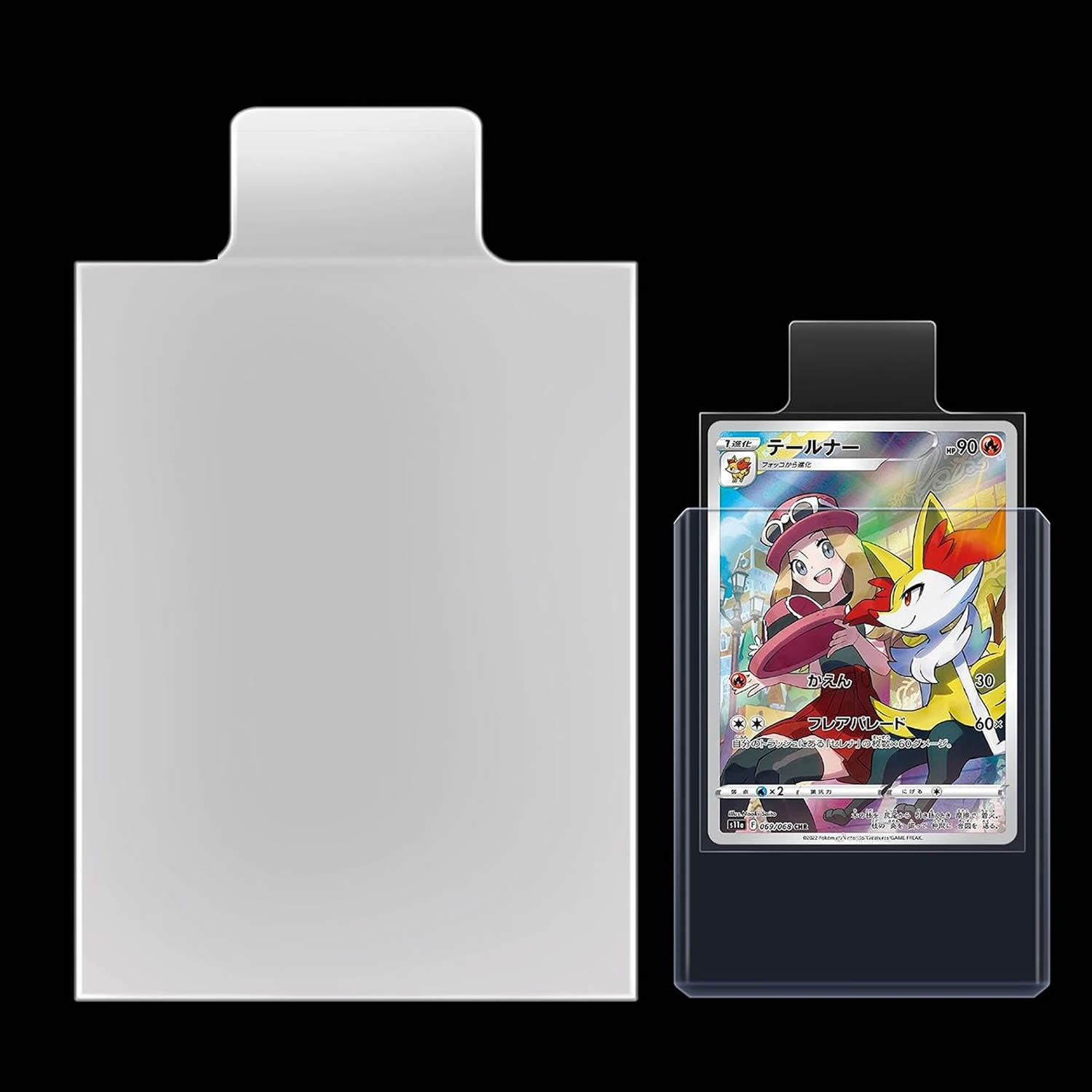 100-1000pcs 65*90mm Raised Typ - огляд і ціна Pokemon Binder Card