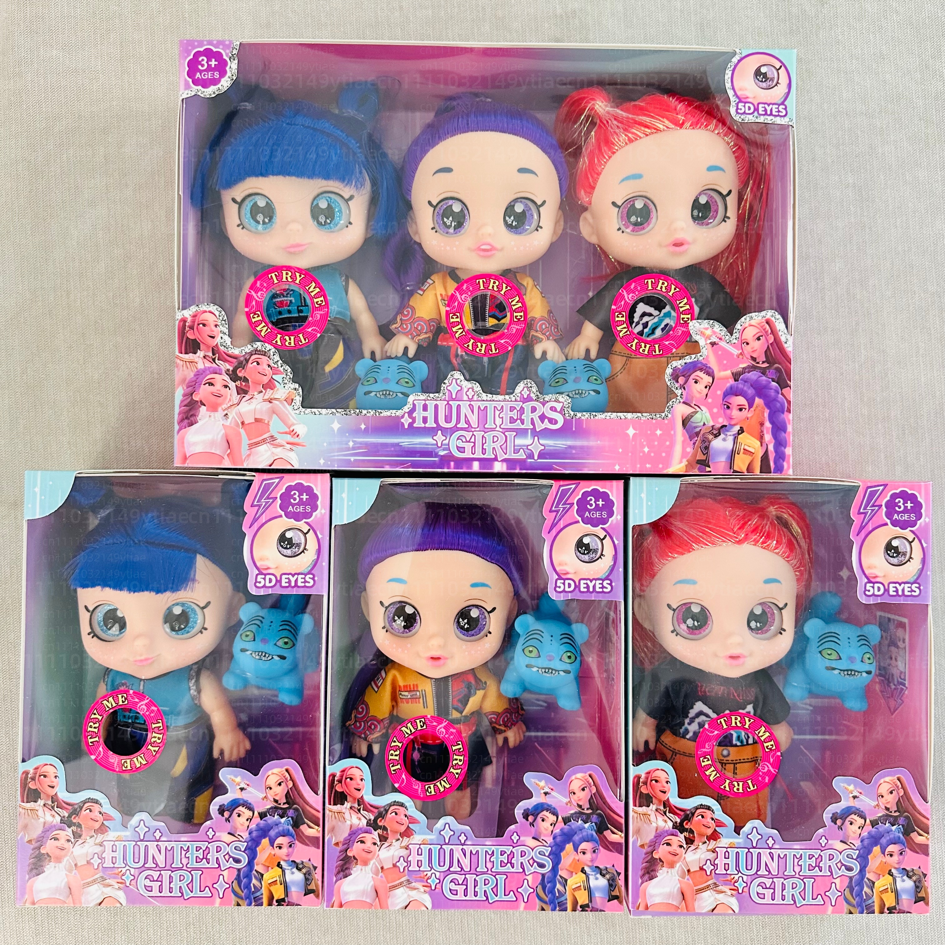 Anime Gilrs Lumi Mila Zoi K-po - огляд і ціна Vinyl Figure Blank