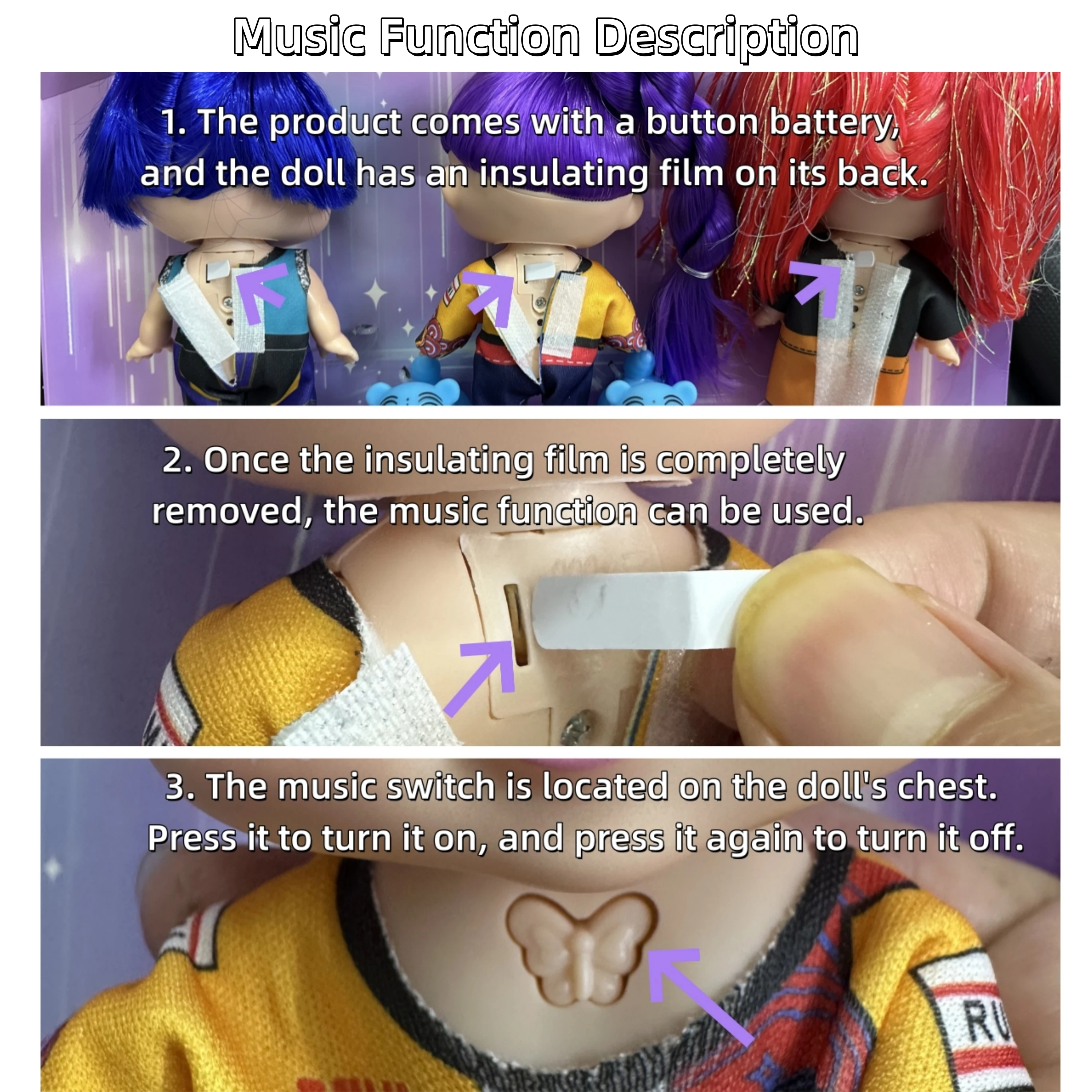 Anime Gilrs Lumi Mila Zoi K-po - огляд і ціна Vinyl Figure Blank
