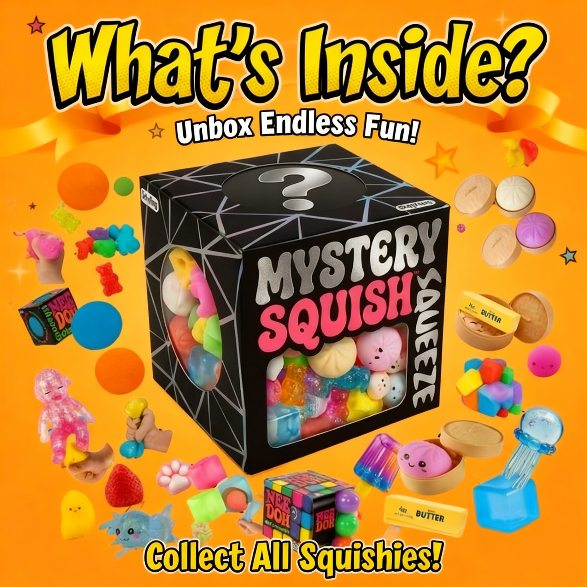 Fidget Cute Stress Relief Toys - огляд і ціна Mystery Box Blind Bag