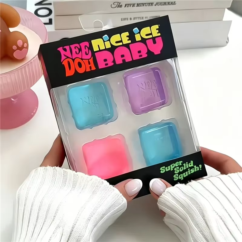 New Needoh Nice Ice Baby Fidge - огляд і ціна Fidget Cube Original