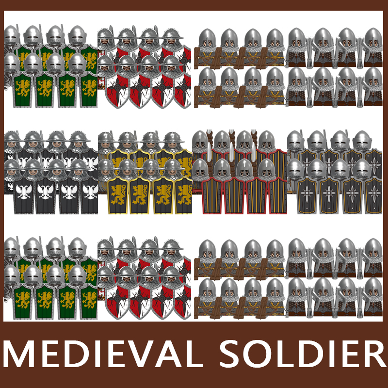 MOC Medieval Castle Soldier Fi - огляд і ціна Lego Minifigure Holder