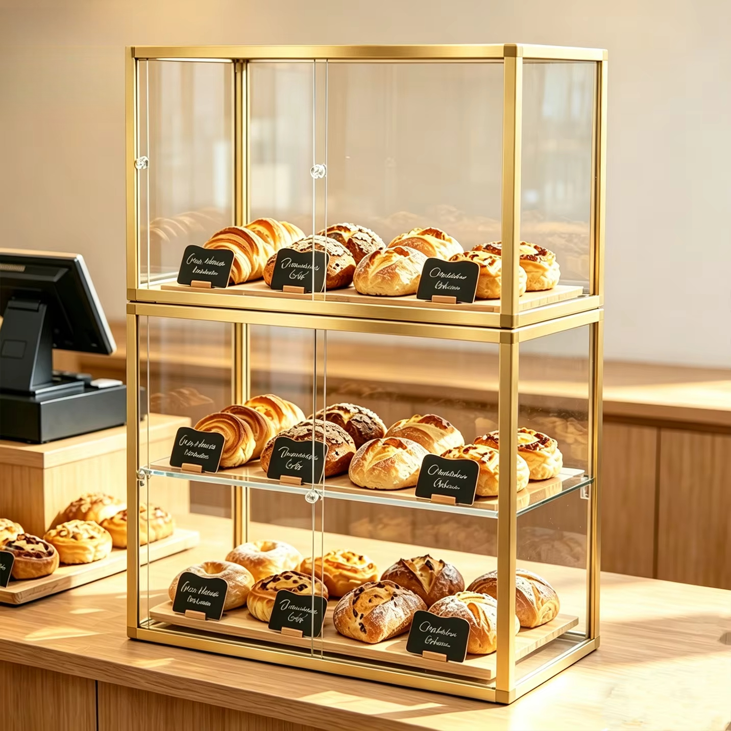 Hygienic Clear Acrylic Food Di - огляд і ціна Display Case Acrylic