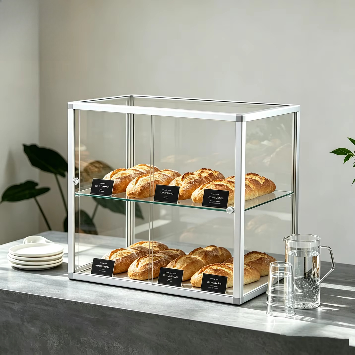 Hygienic Clear Acrylic Food Di - огляд і ціна Display Case Acrylic