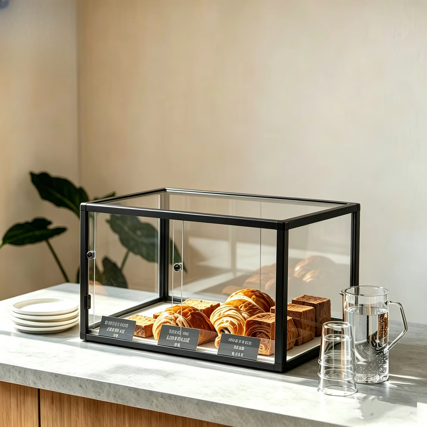 Hygienic Clear Acrylic Food Di - огляд і ціна Display Case Acrylic