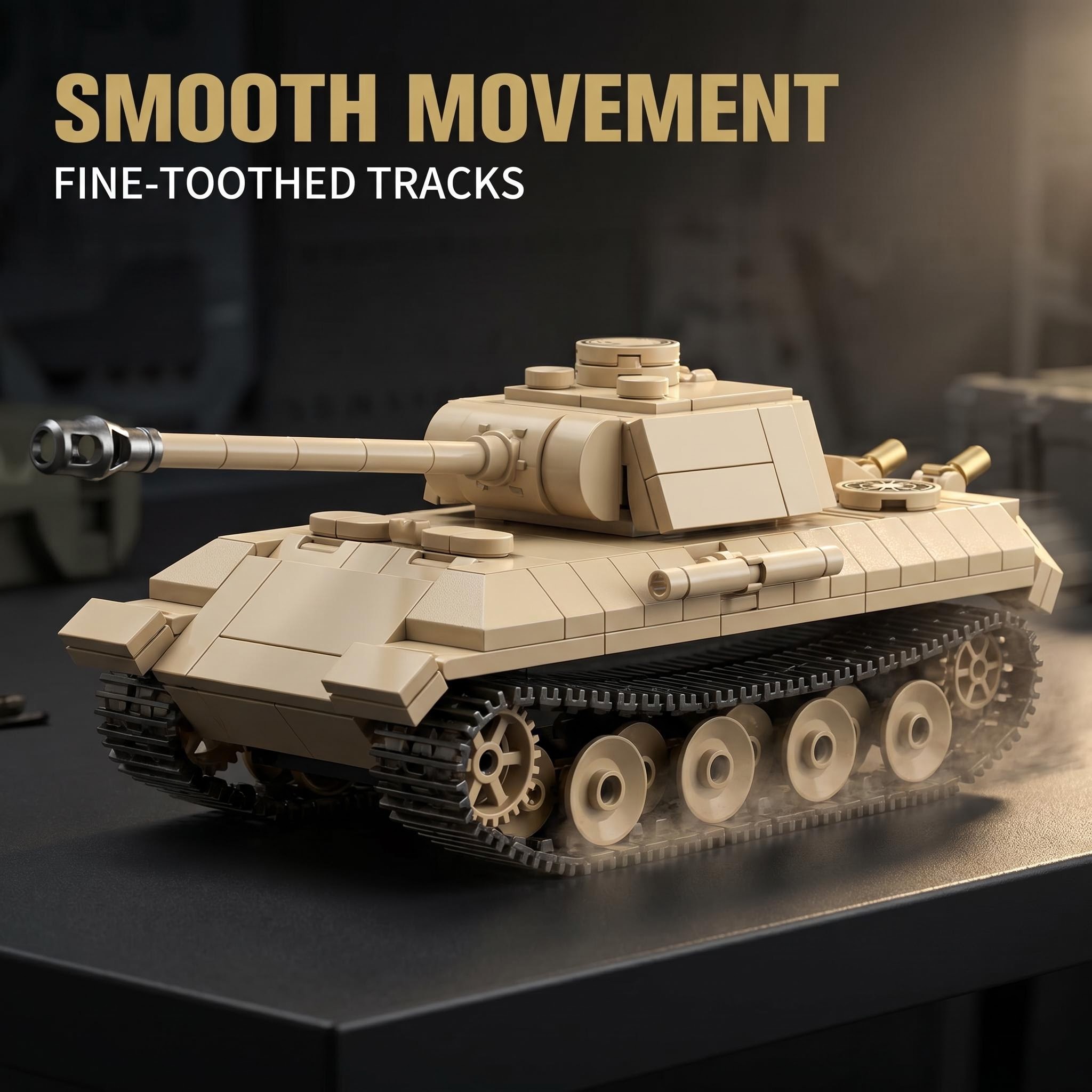MOC Panther V Tank Tiger I KV- - огляд і ціна Lego Minifigure Holder