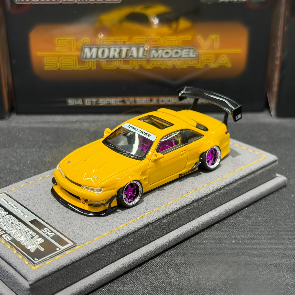 Mortal 1:64 S14 GT-SPEC V1 SEI - огляд і ціна Die Cast Car 1 64