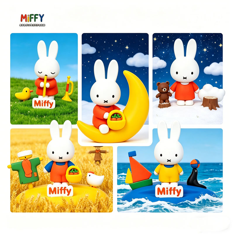 Miffy Seasons Companion A Vari - огляд і ціна Action Figure Stand