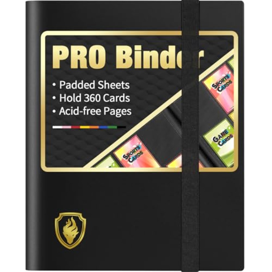 Heavy Duty Card Binder, 9 Pock - огляд і ціна Trading Card Binder