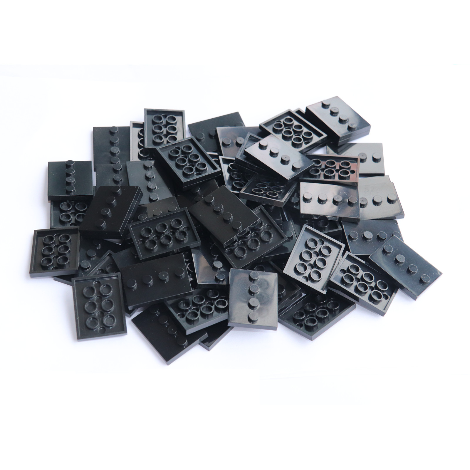 50pc 100pcs Plates Parts Tile  - огляд і ціна Lego Minifigure Holder