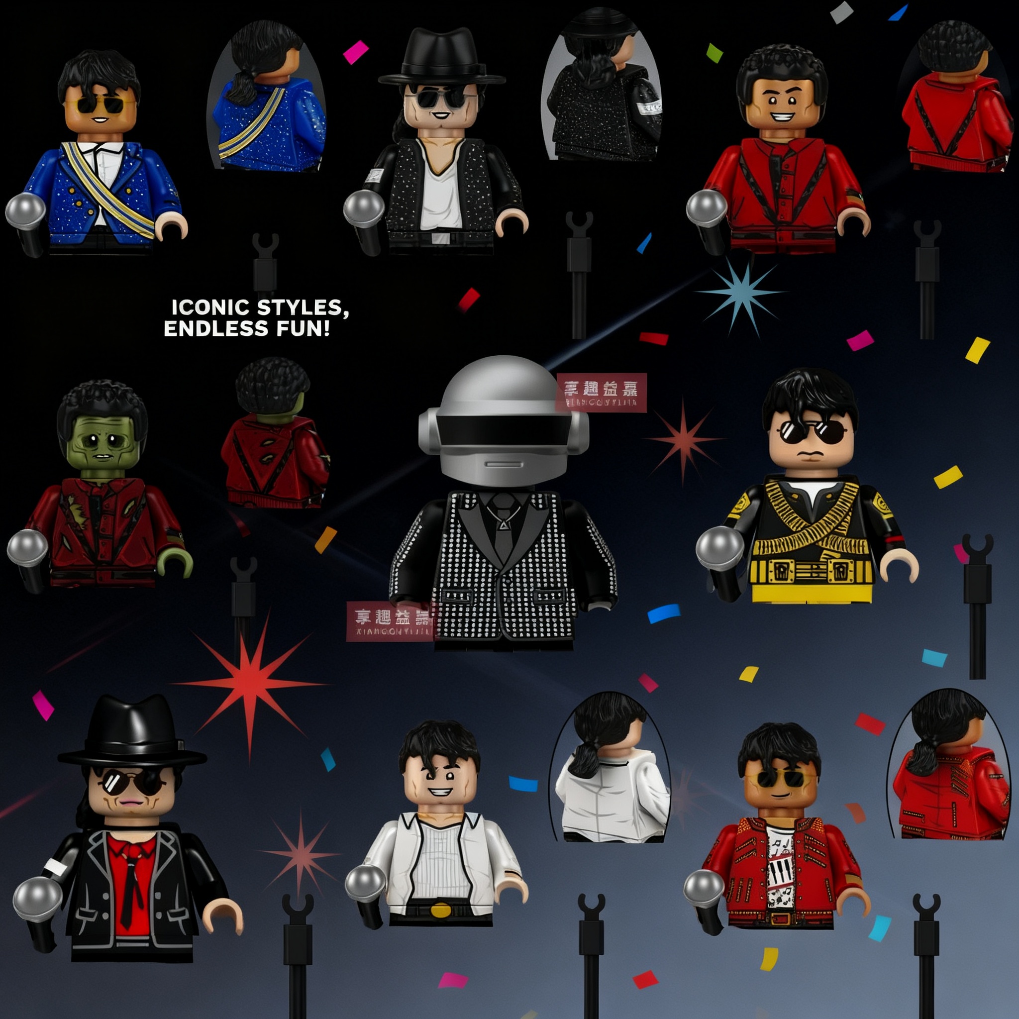 Michael Jackson Building Block - огляд і ціна Building Block Mini