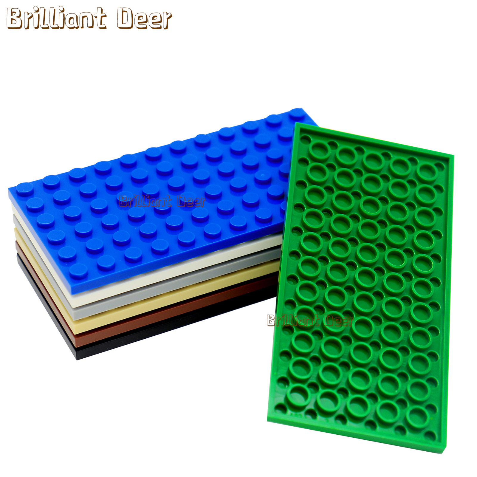 10PCS 6X12 Dots Base Plate Cla - огляд і ціна Lego Minifigure Holder