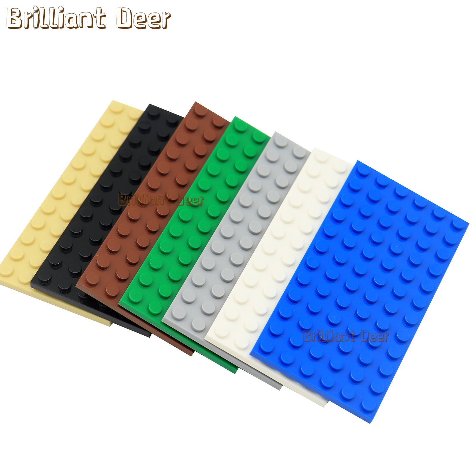 10PCS 6X12 Dots Base Plate Cla - огляд і ціна Lego Minifigure Holder