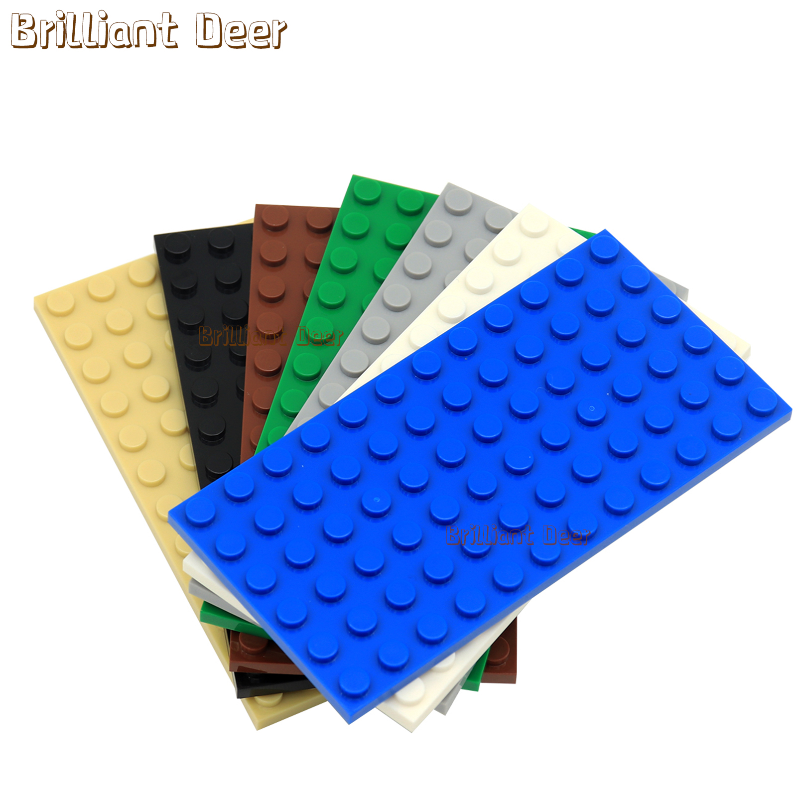10PCS 6X12 Dots Base Plate Cla - огляд і ціна Lego Minifigure Holder