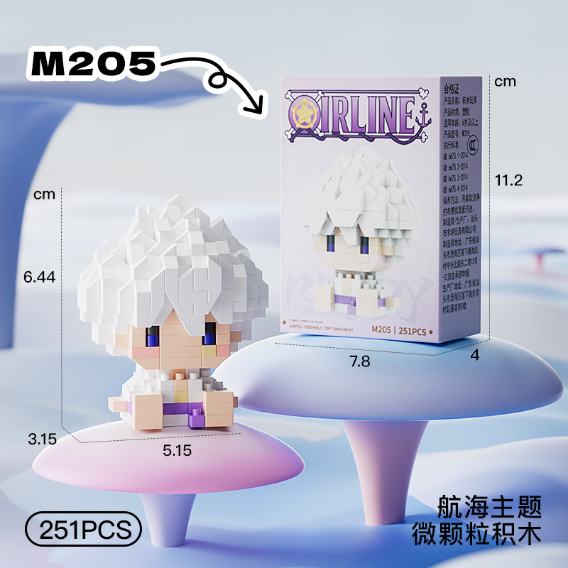New ONE PIECE Sun God Nika Luf - огляд і ціна Building Block Mini