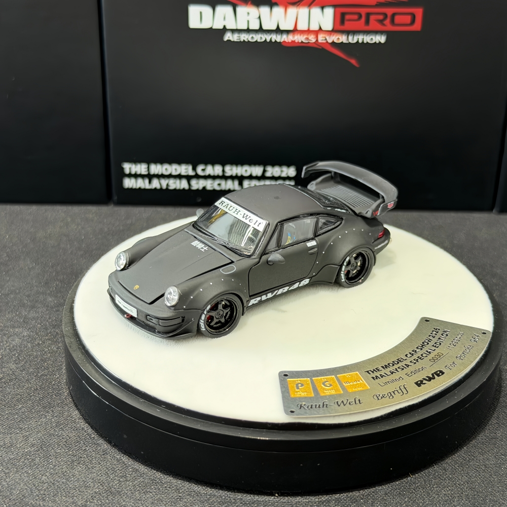 PGM 1:64 RWB964 Malaysia Exclu - огляд і ціна Die Cast Car 1 64